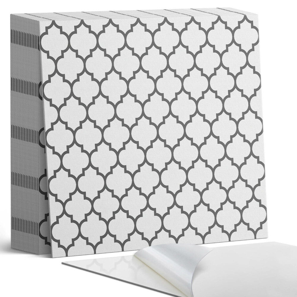 Vinyl padló Szimmetrikus formák modern változatban