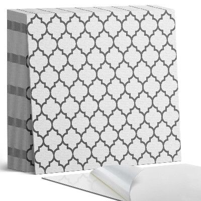 Vinyl padló Szimmetrikus formák modern változatban