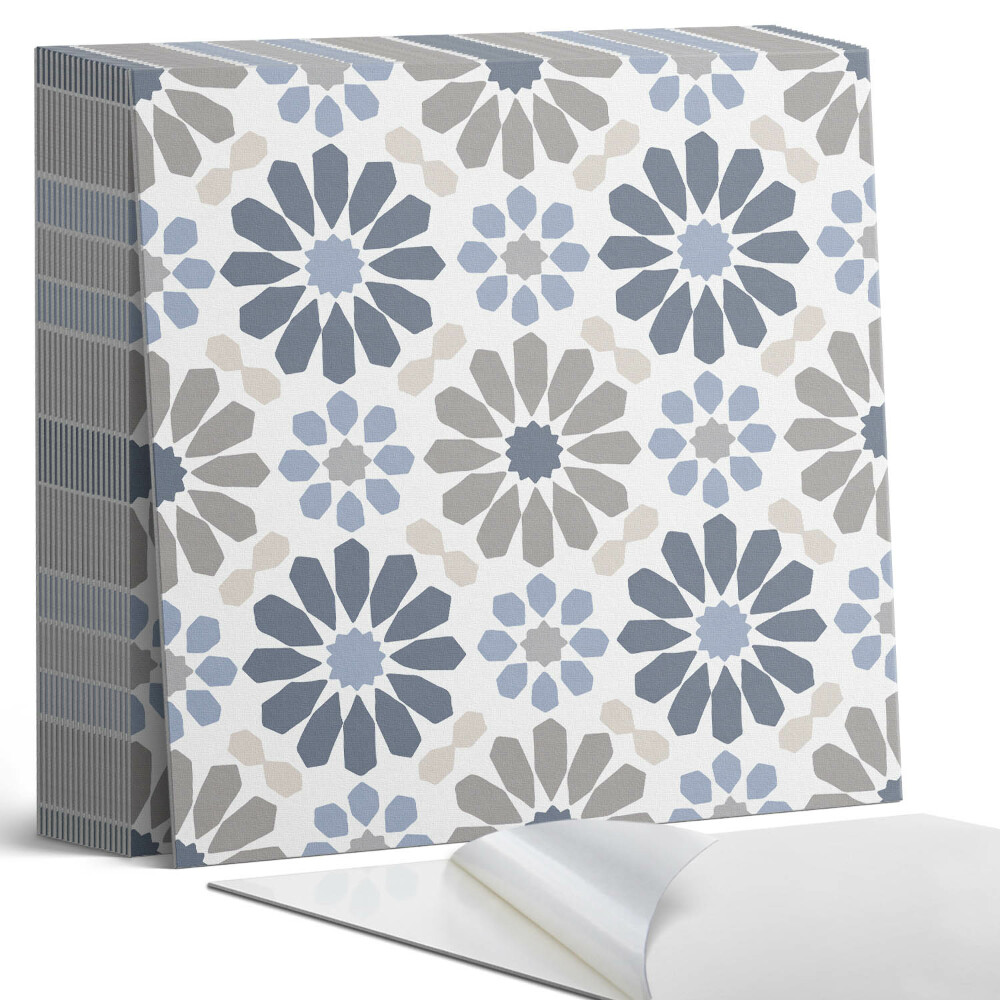 Vinyl csempe Virágos harmónia szimmetriában