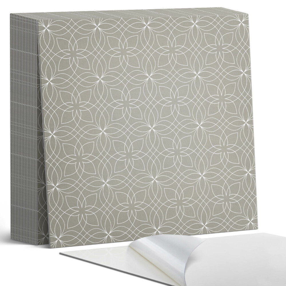 Vinyl padló Virágminta geometrikus stílusban