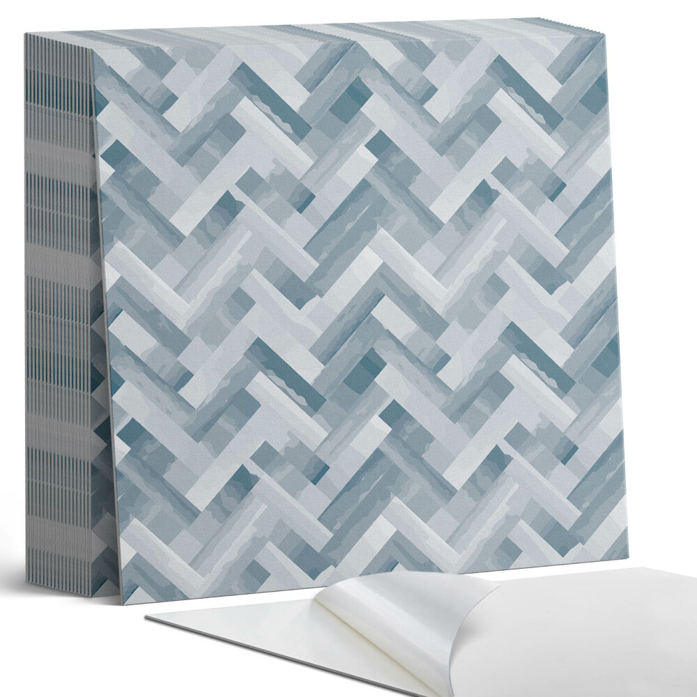 Öntapadós vinyl csempe Cikcakk csíkos minta