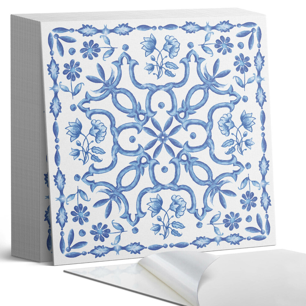 Vinyl csempe Virágdekoratív motívum