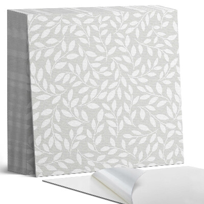 Vinyl csempe Finom növényi motívumok