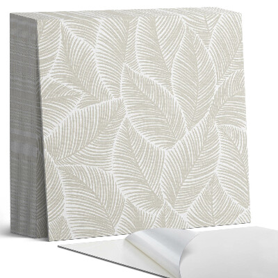 Öntapadós vinyl csempe Leveles grafikus elrendezés