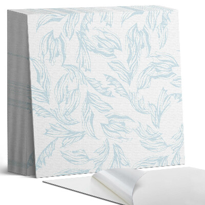 Öntapadós vinyl csempe Finom levélmotívum