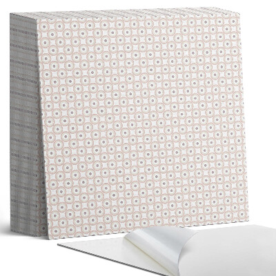 Vinyl csempe Körök rácsmintában