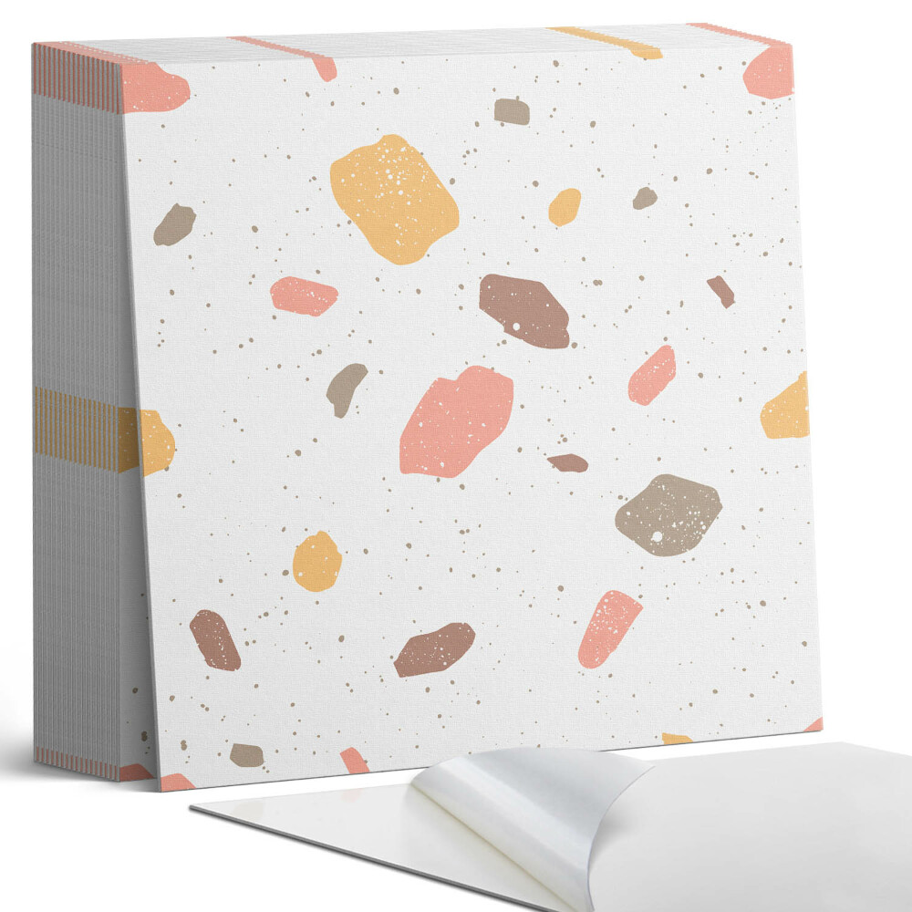 Vinyl padló Absztrakt motívum foltokkal