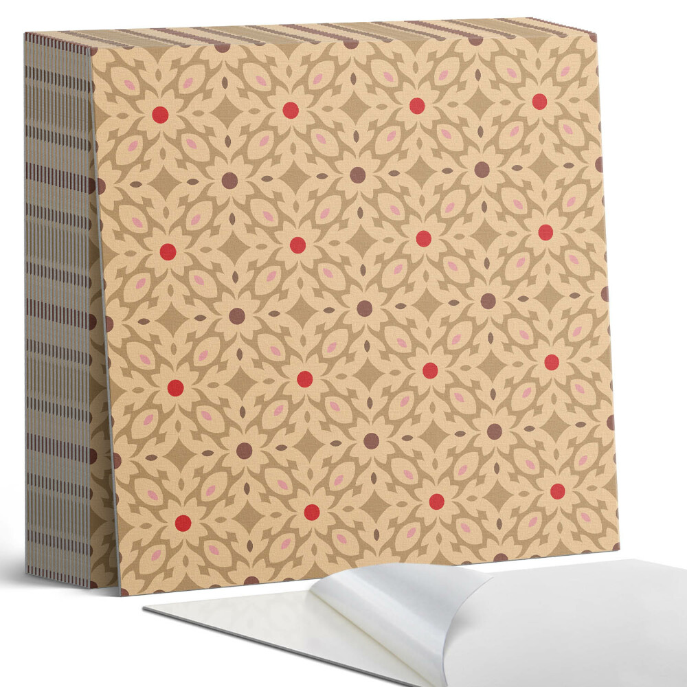 Vinyl padló Virágmotívum hálóban