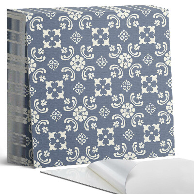 Öntapadós vinyl csempe Virágmotívum háttérrel