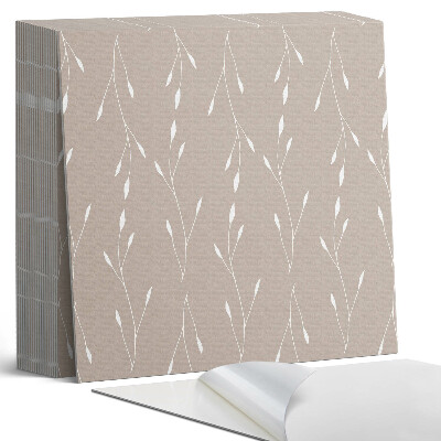 Vinyl padló Finom levelek virágmotívuma