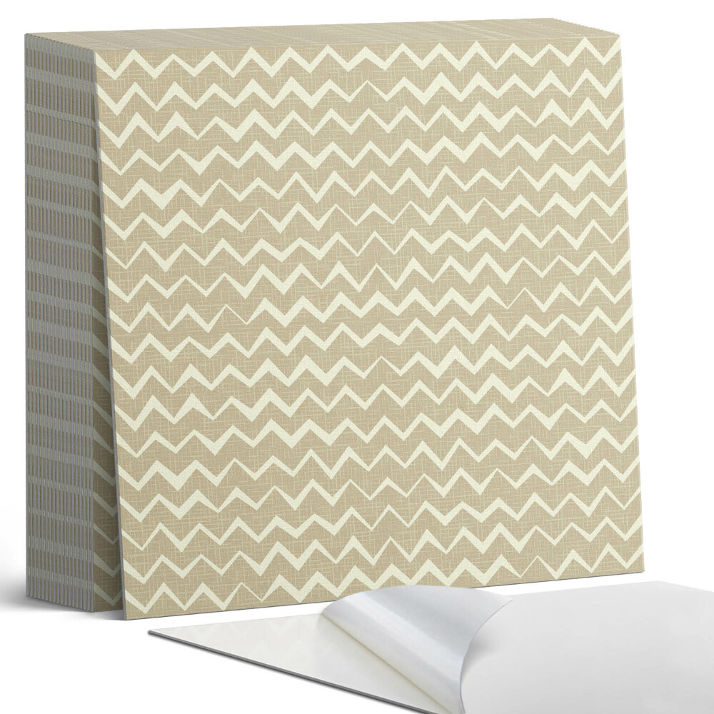 Öntapadós vinyl csempe Cikcakk texturált háttéren