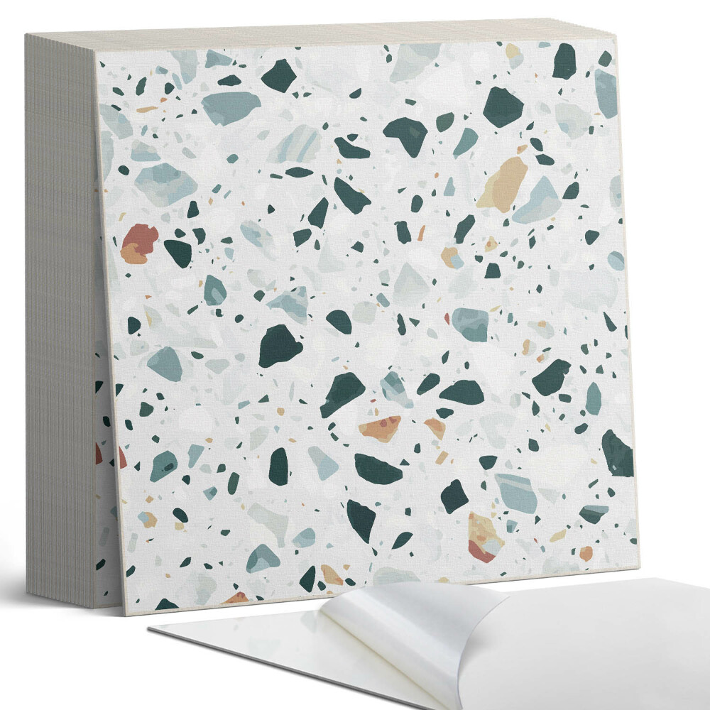 Vinyl padló Kőmotívum finom díszítésekkel