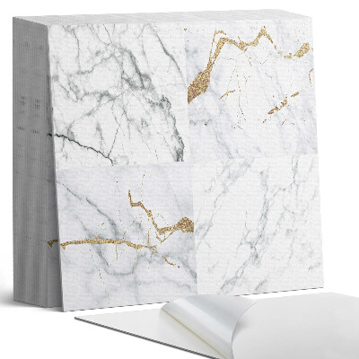 Öntapadós vinyl csempe Márvány minták finom erekkel