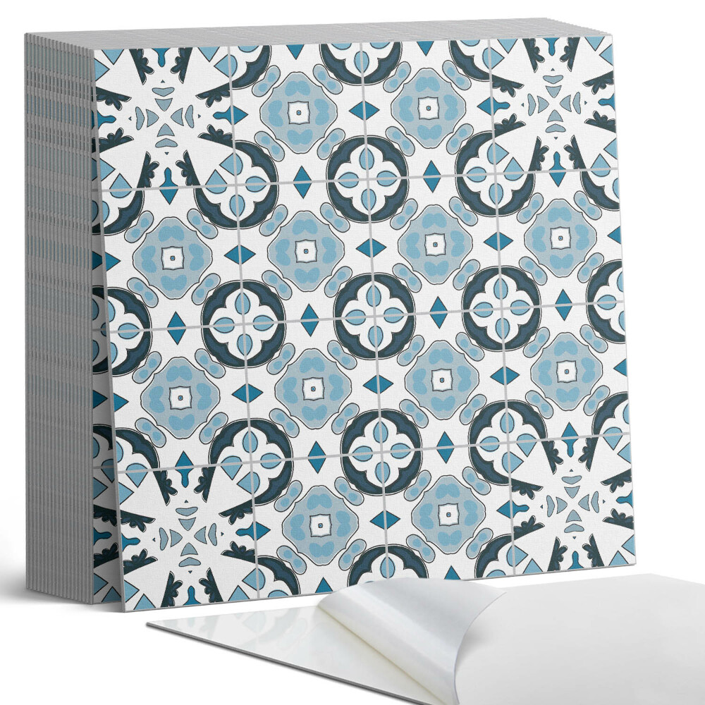 Vinyl padló Geometrikus stílusú csempeminta