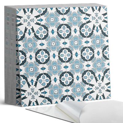 Vinyl padló Geometrikus stílusú csempeminta