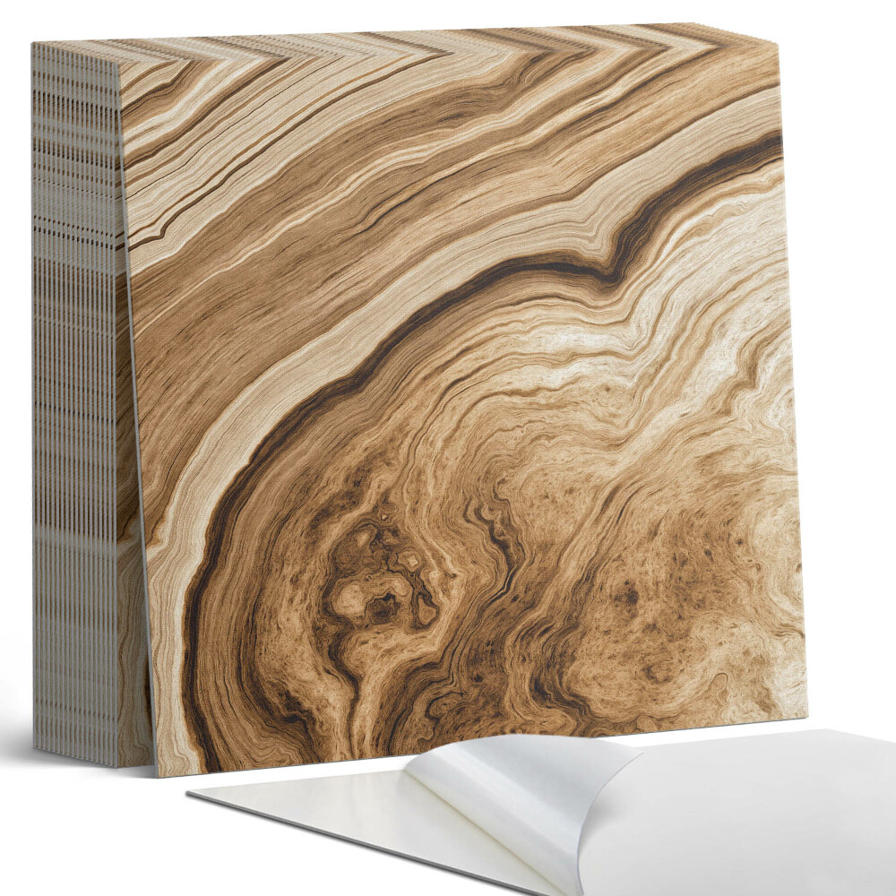 Öntapadós vinyl csempe Fa ihlette minták