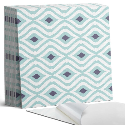 Vinyl csempe Ritmikus hullámok és rombuszok