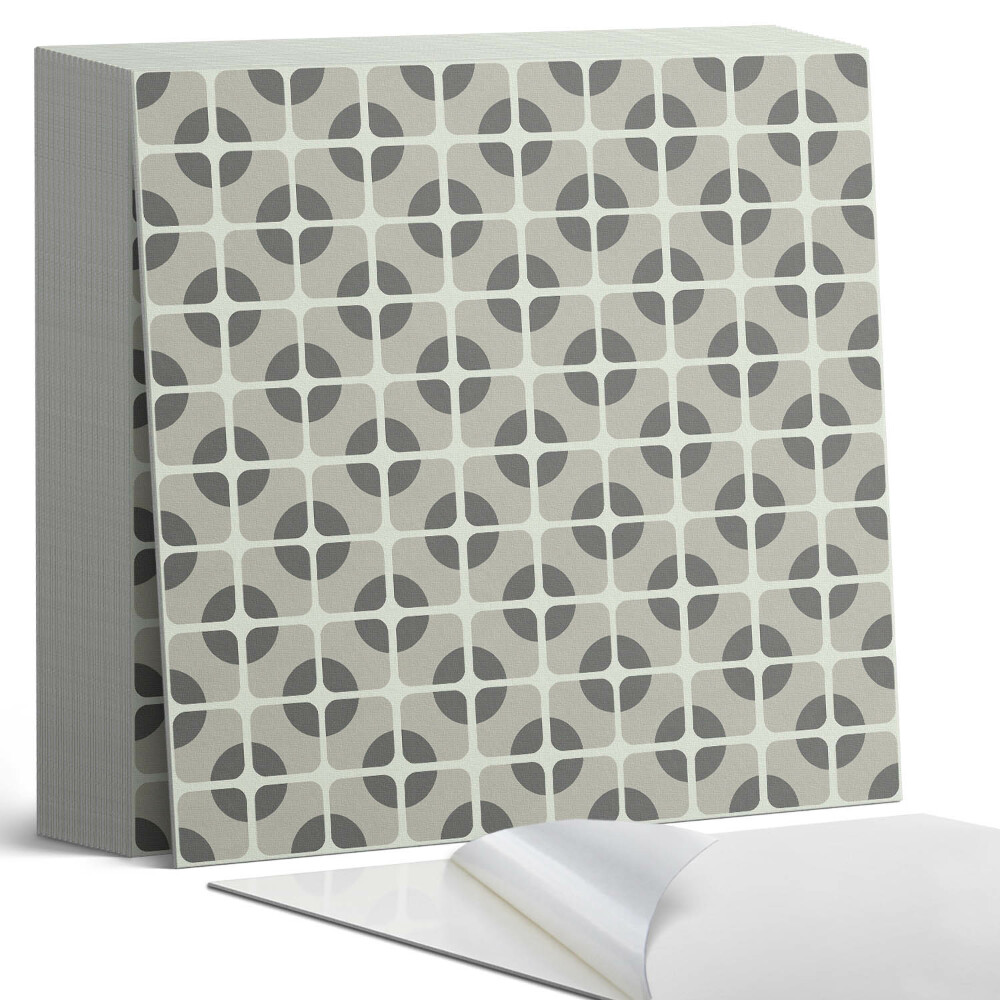 Öntapadós vinyl csempe Csempézett geometrikus motívum