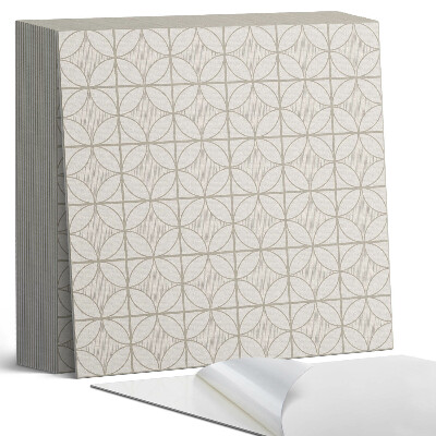 Vinyl padló Kerek minta geometrikus stílusban