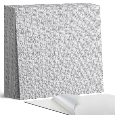 Öntapadós vinyl csempe Hatszögletű levelek dinamikus stílusban