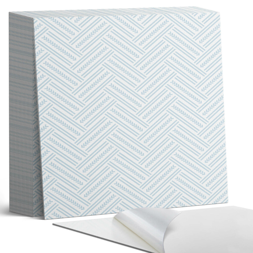 Vinyl csempe Cikcakk minta lineáris díszítésekkel