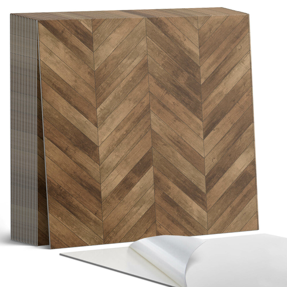 Vinyl padló Halszálkás minta deszkákból