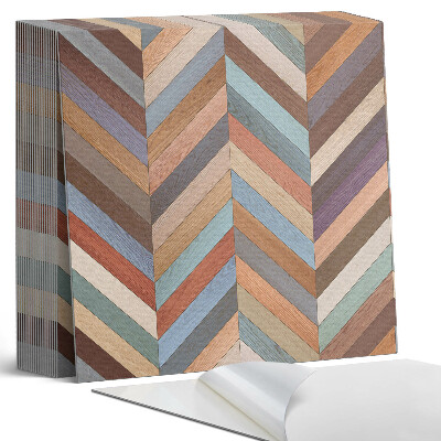 Öntapadós vinyl csempe Fa stílusú halszálkaminta