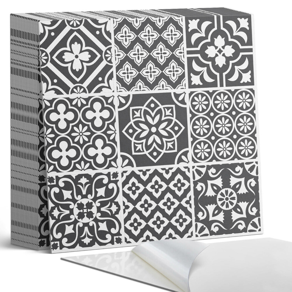 Vinyl padló Geometriai motívumok a csempékben