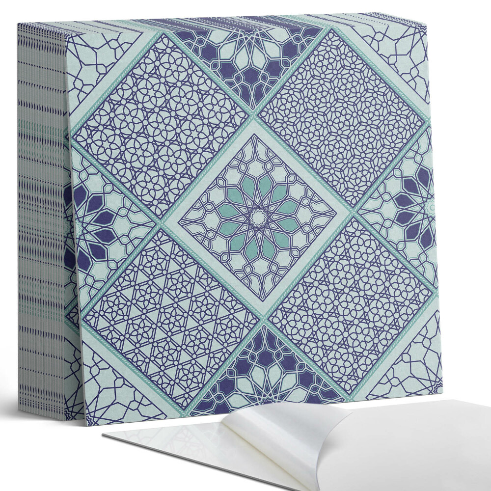 Vinyl padló Mozaikformák geometrikus stílusban