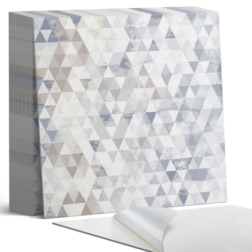 Öntapadós vinyl csempe Háromszög alakú minta lejátszása