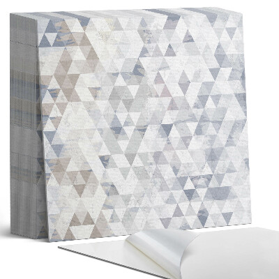 Öntapadós vinyl csempe Háromszög alakú minta lejátszása