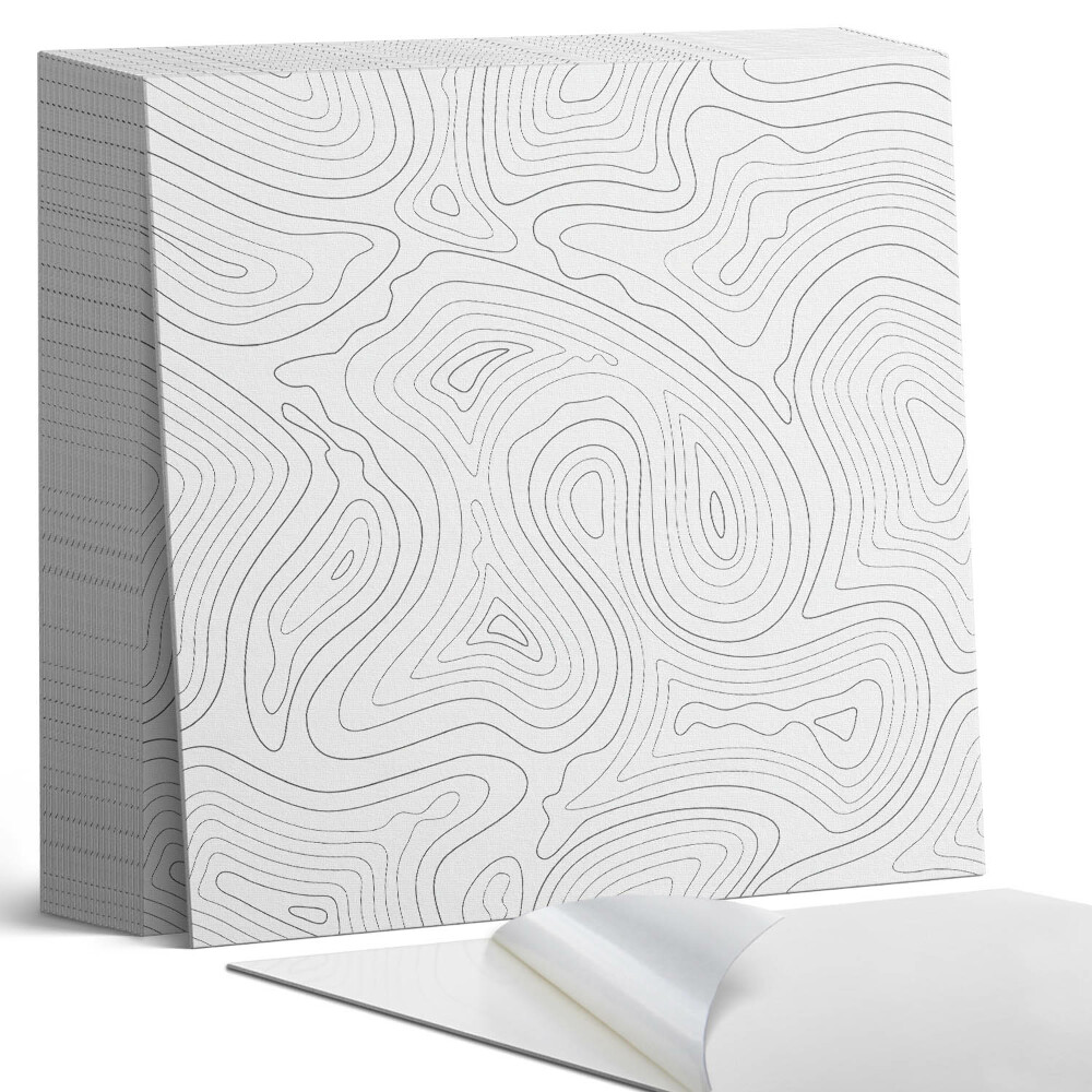 Vinyl padló Hullámos absztrakt vonalminták