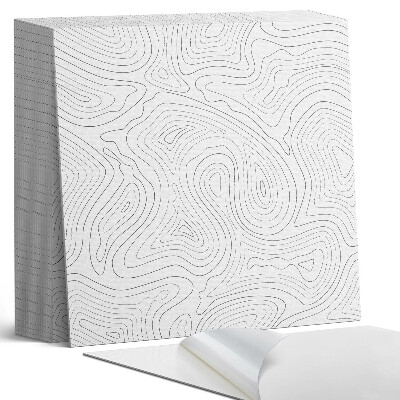 Vinyl padló Hullámos absztrakt vonalminták