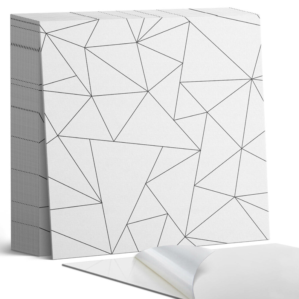 Öntapadós vinyl csempe Geometriai háromszögek absztrakt stílusban