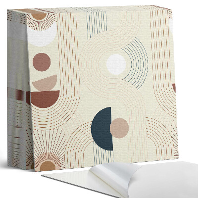 Vinyl padló Vonalak és formák absztrakt mintái