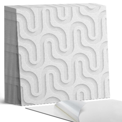 Vinyl padló Réteges 3D hullámok