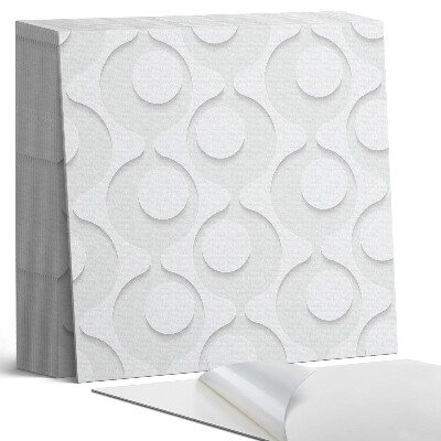 Vinyl padló Absztrakt motívum körökkel