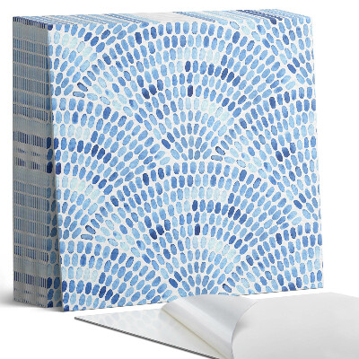 Vinyl padló Akvarell minták akvarellben