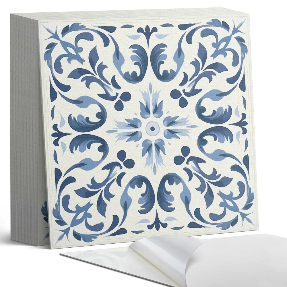 Vinyl padló Virágmotívum kerámián