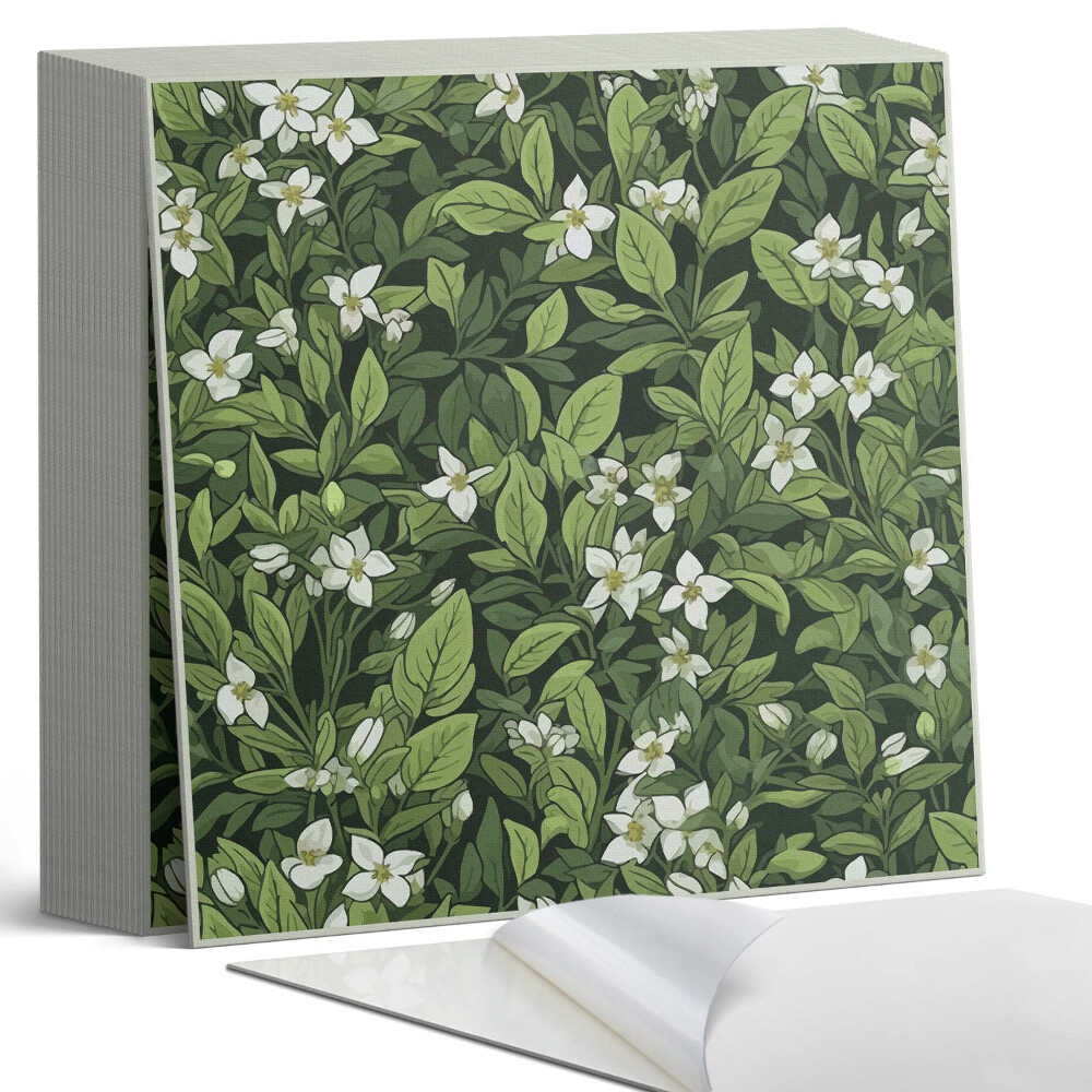 Vinyl padló Növényi virágmotívum