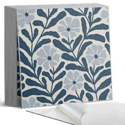 Öntapadós vinyl csempe Virágos növényi motívum