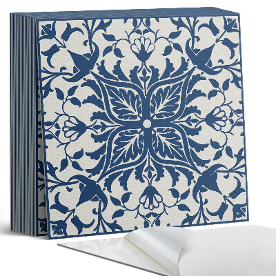 Vinyl csempe Virágkötészet levelekkel