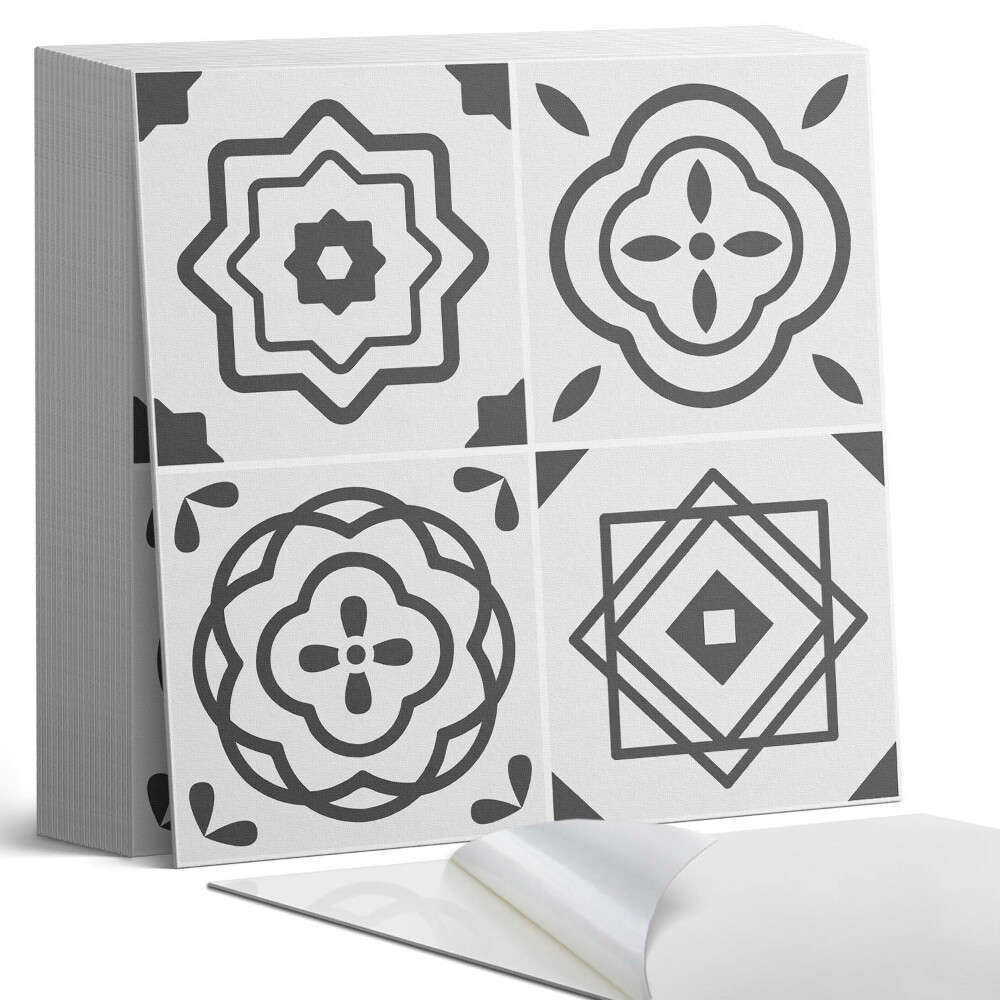 Vinyl padló Geometriai minták négyzet alakú alakzatokban