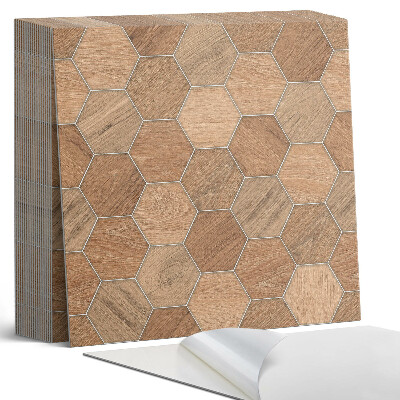 Vinyl padló Hatszögletű minta a felületen