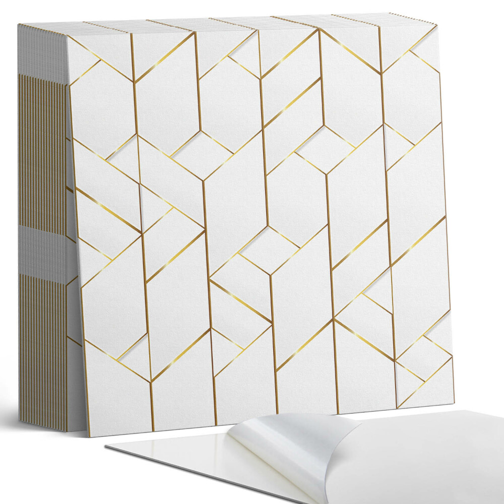 Vinyl csempe Stílusos vonalak geometrikus elrendezésben