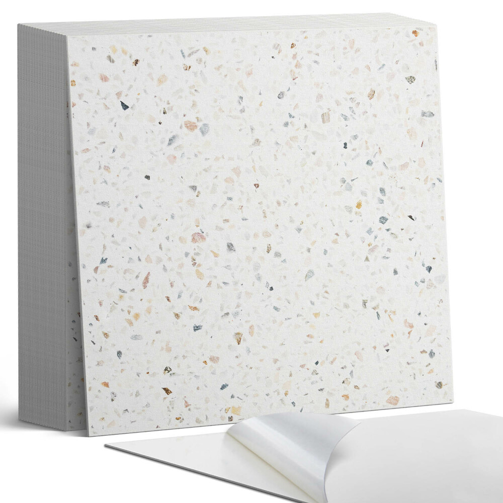 Öntapadós vinyl csempe Kőminta finom díszítésekkel