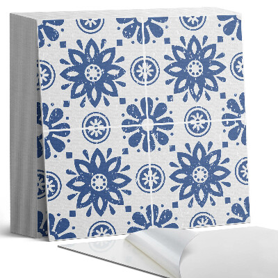 Öntapadós vinyl csempe Virágmotívum