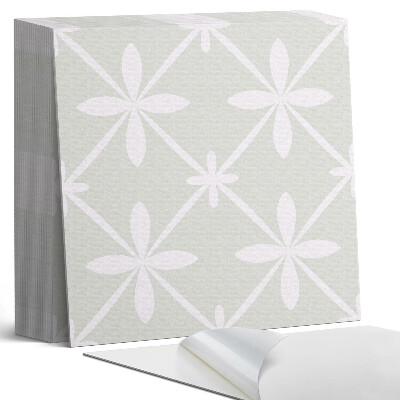 Vinyl padló Virágmotívum hálóban