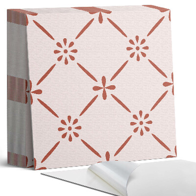 Vinyl csempe Virágminta elegáns változatban