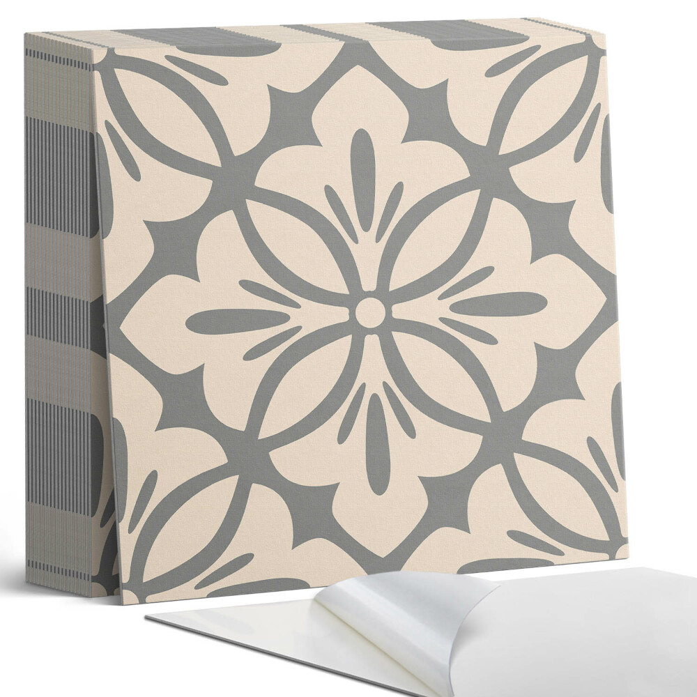 Vinyl csempe Virágmotívum finom díszítésekkel